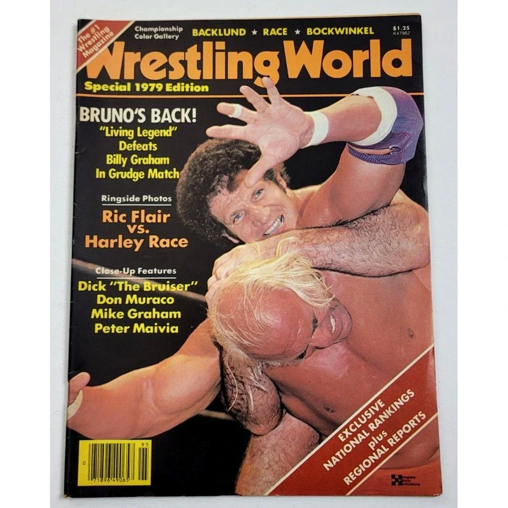 WRESTLING WORLD SPECIAL 1979 ED - DUSTY RHODES / HARLEY RACE‎ / ERNIE LADD